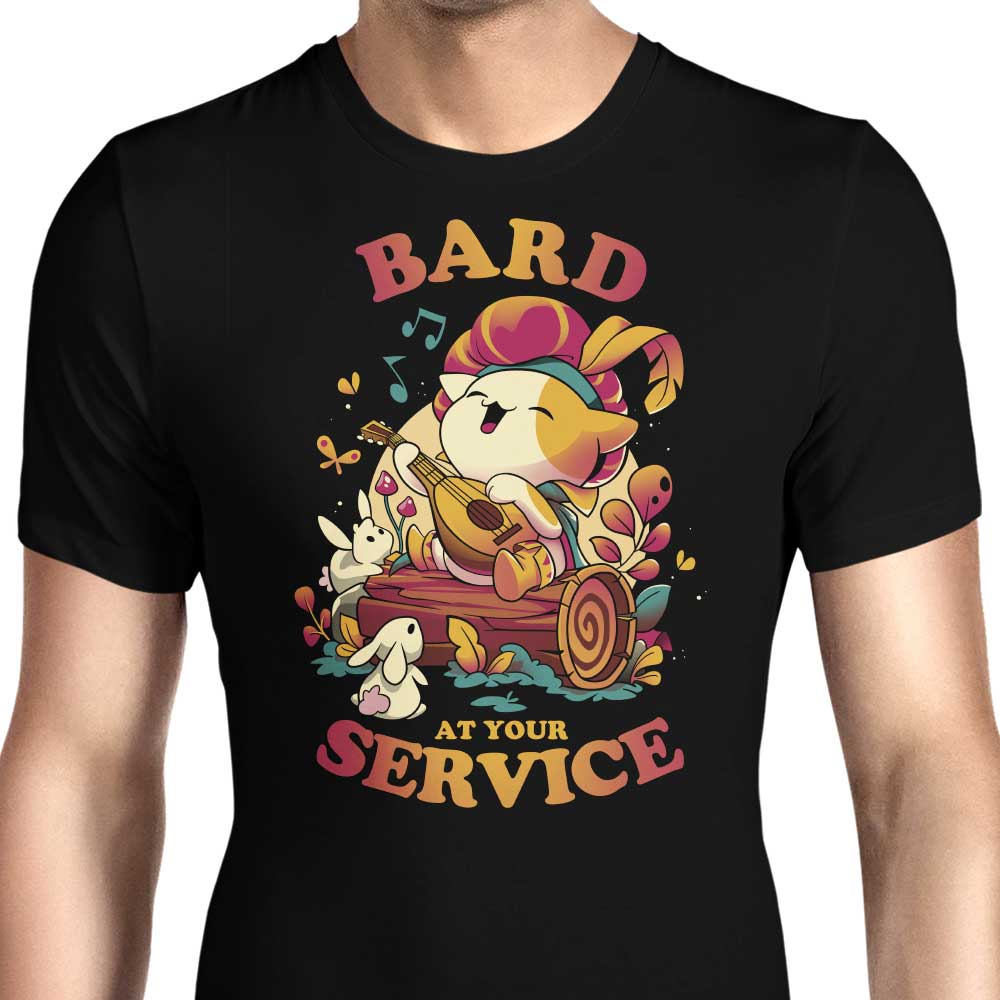 Bard at Your Service Men's Apparel - Adult & Kids T-Shirts, Sweatshirts & Hoodies apparel design preview 1
