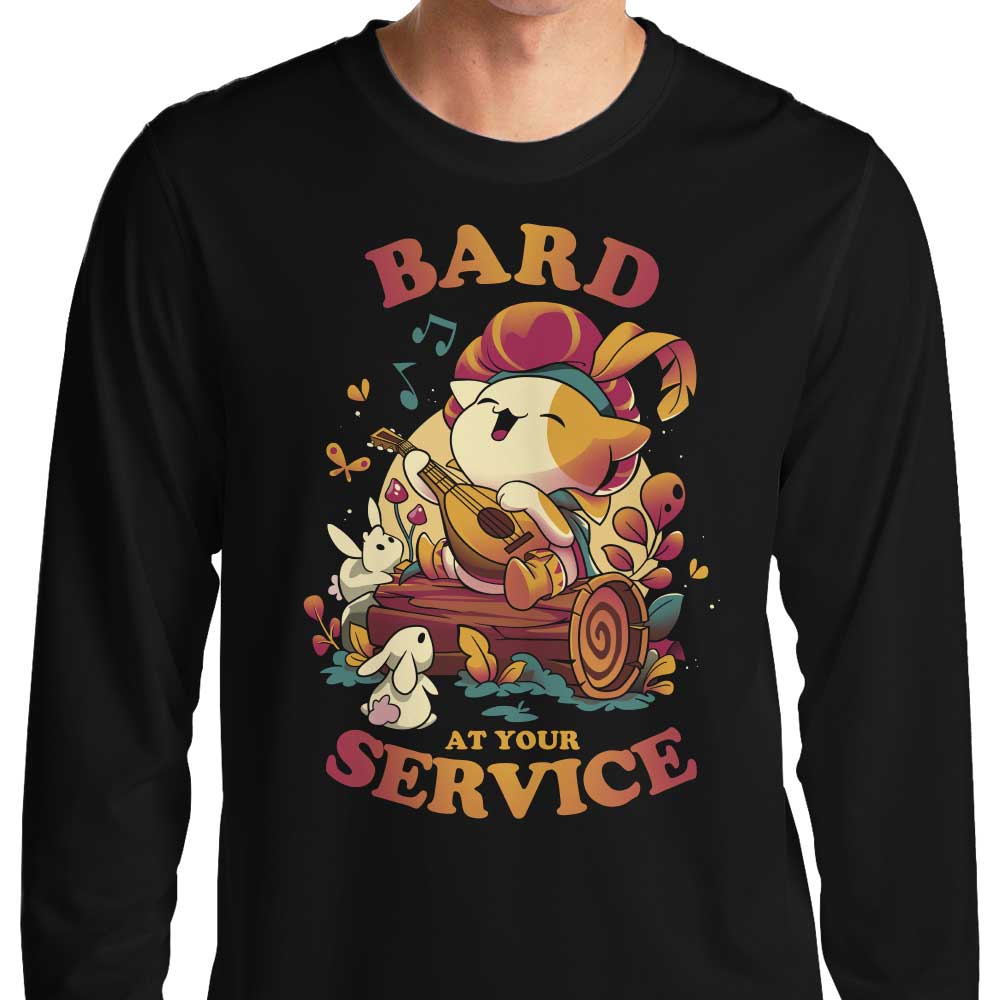 Bard at Your Service - Adult & Kids T-Shirts, Sweatshirts & Hoodies apparel design preview 1