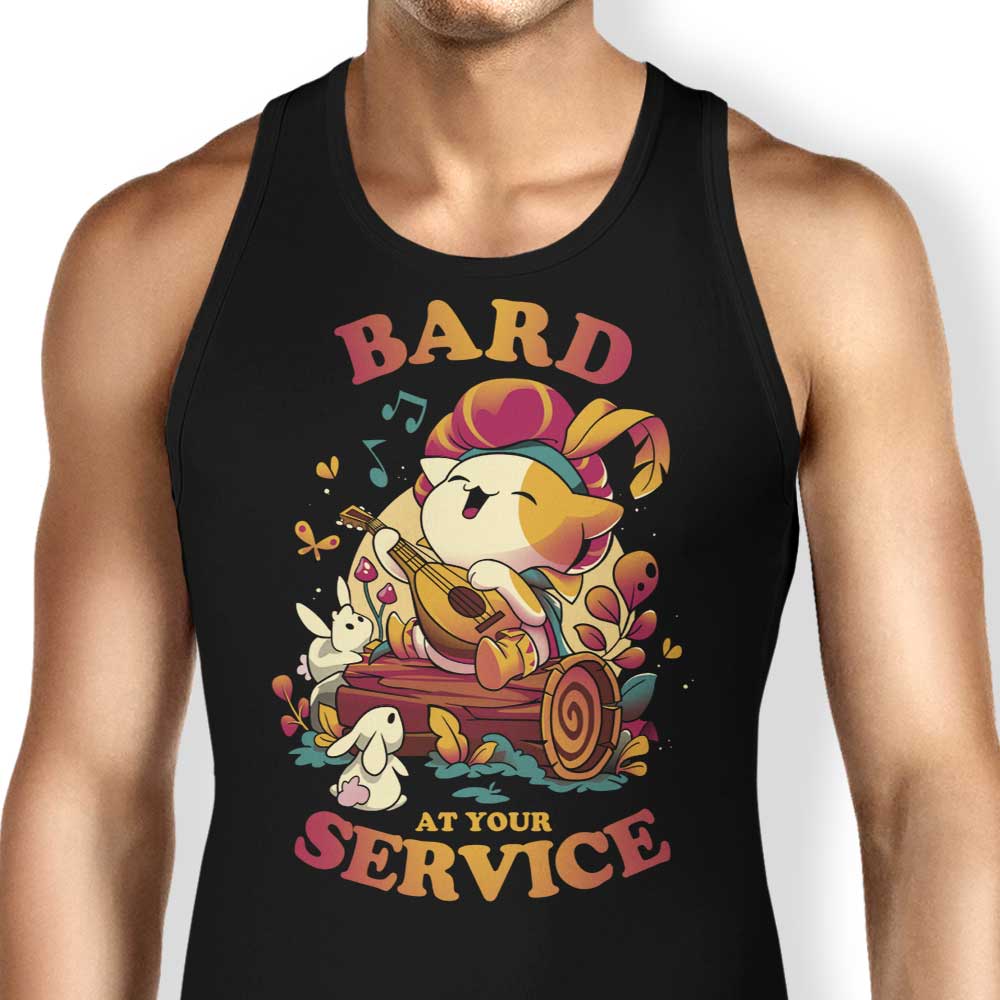 Bard at Your Service Tank Top - Adult & Kids T-Shirts, Sweatshirts & Hoodies apparel design preview 1