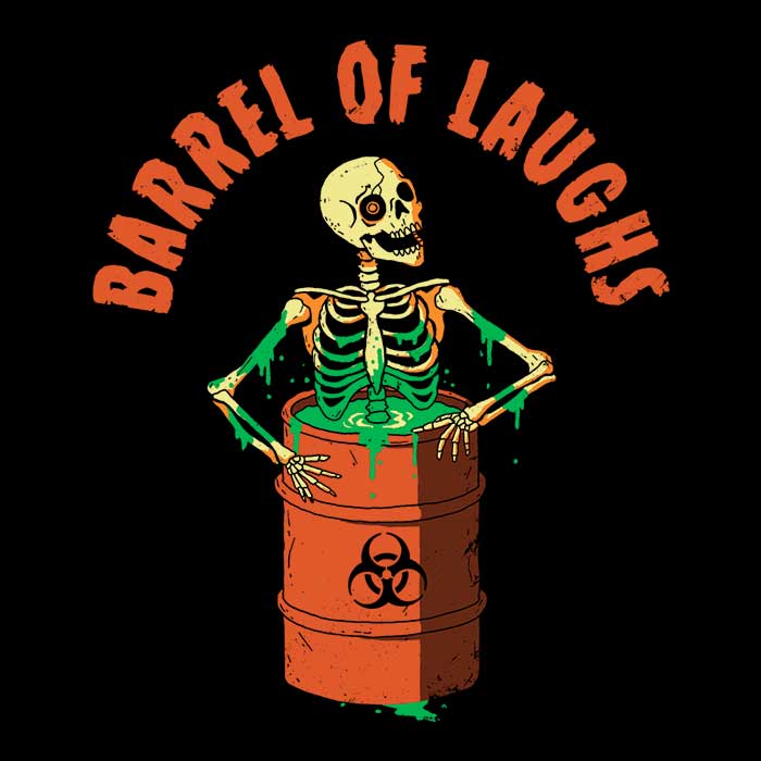 Barrel of Laughs Youth Apparel - Adult & Kids T-Shirts, Sweatshirts & Hoodies apparel design preview 2