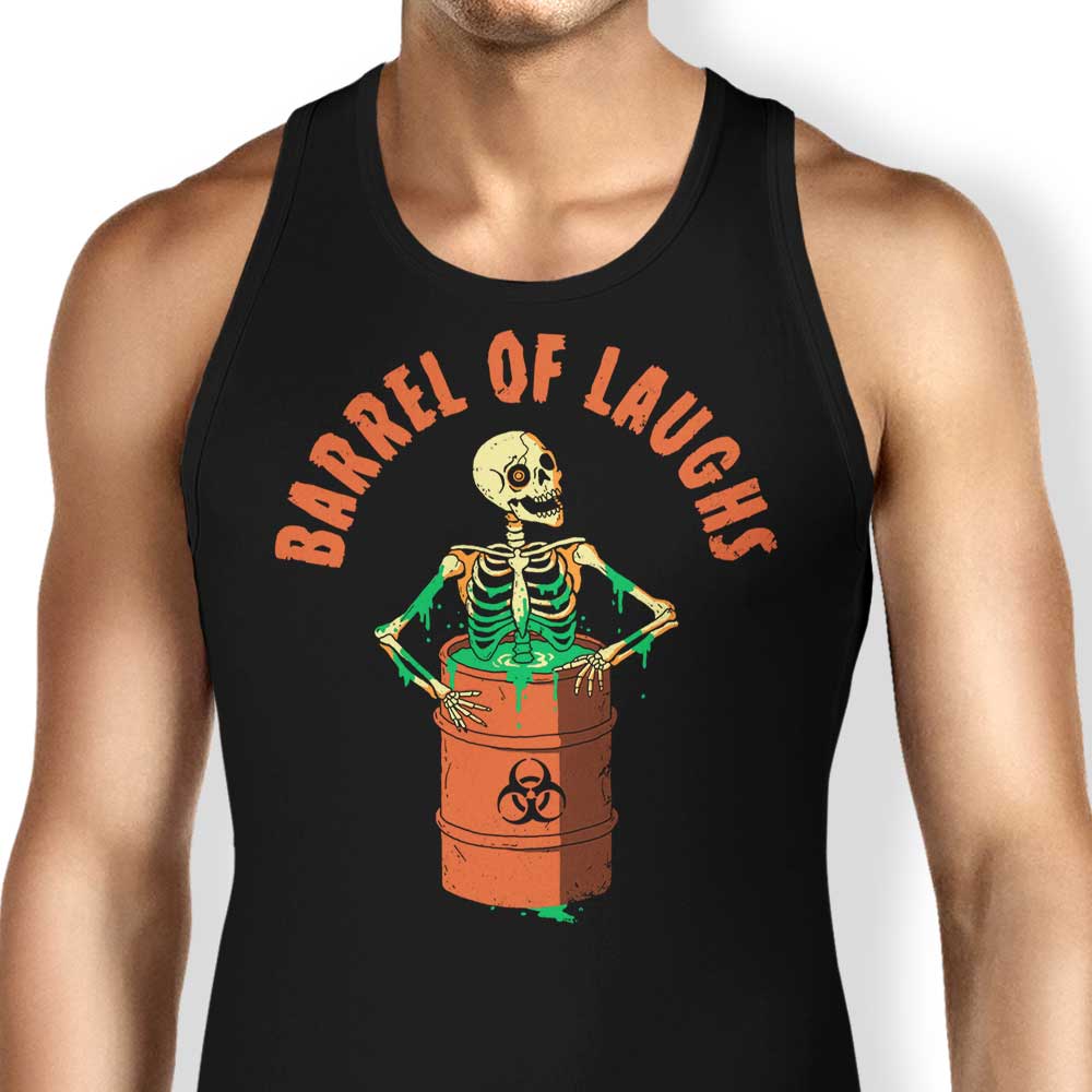 Barrel of Laughs Tank Top - Adult & Kids T-Shirts, Sweatshirts & Hoodies apparel design preview 1