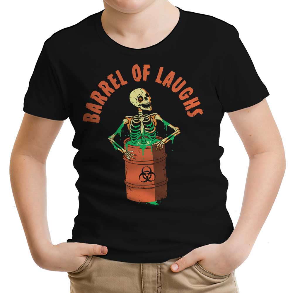 Barrel of Laughs Youth Apparel - Adult & Kids T-Shirts, Sweatshirts & Hoodies apparel design preview 1