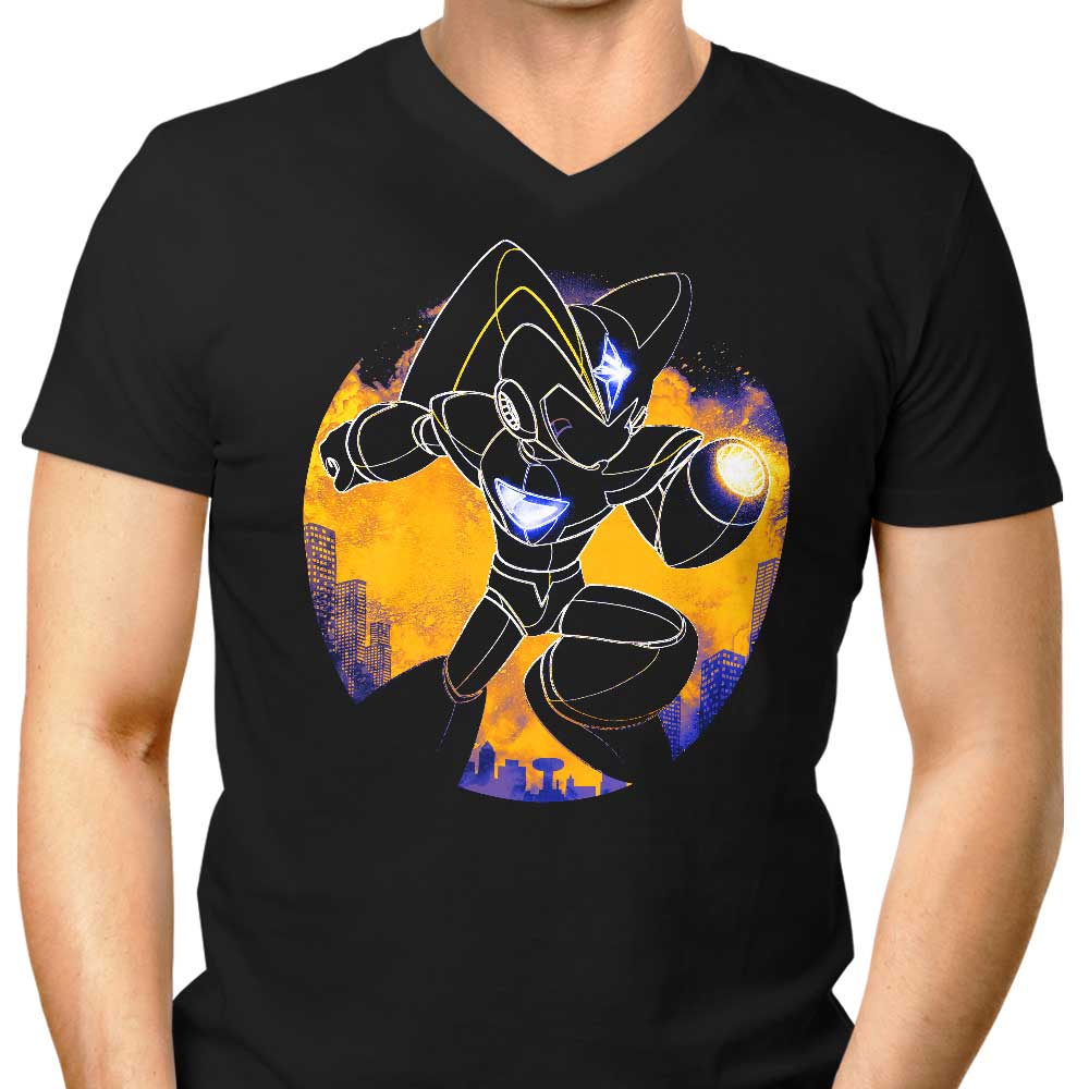 Bass Orb Men's V-Neck - Adult & Kids T-Shirts, Sweatshirts & Hoodies apparel design preview 1