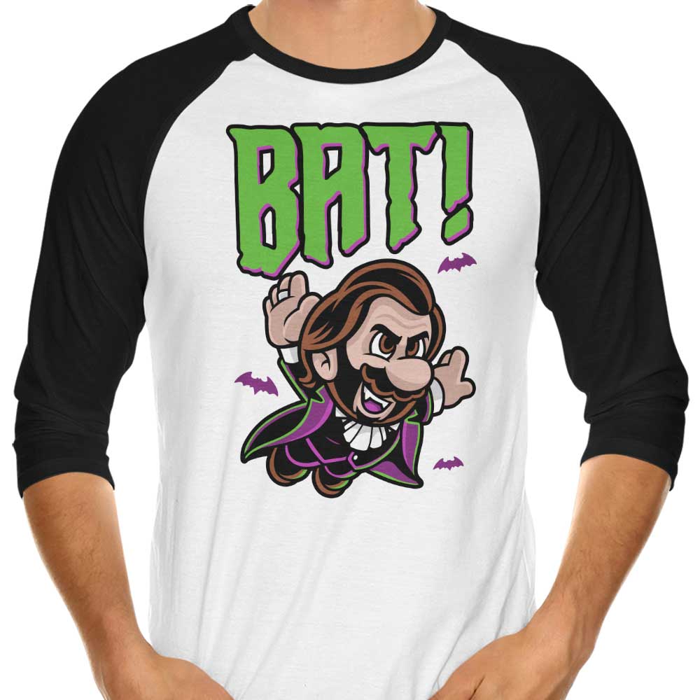 Bat 3/4 Sleeve Raglan - Adult & Kids T-Shirts, Sweatshirts & Hoodies apparel design preview 1