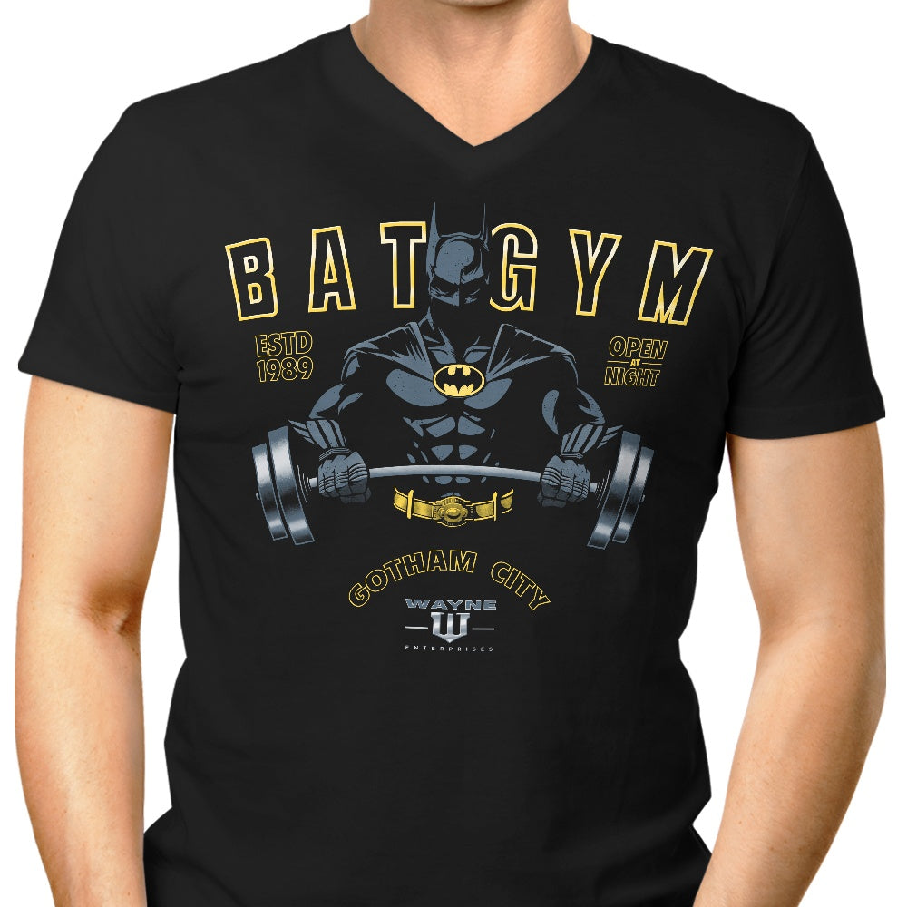 Bat Gym 89 Men's V-Neck - Adult & Kids T-Shirts, Sweatshirts & Hoodies apparel design preview 1