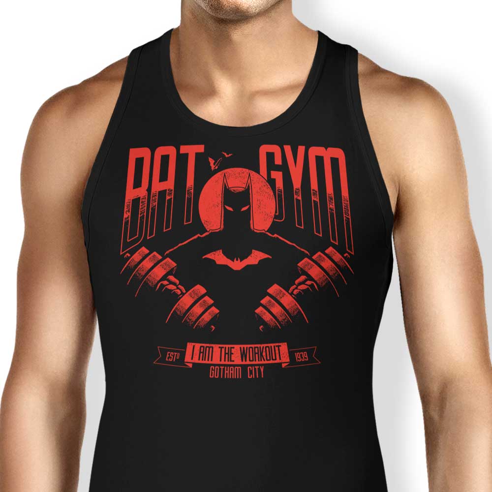 Bat Gym Tank Top - Adult & Kids T-Shirts, Sweatshirts & Hoodies apparel design preview 1