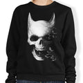 Bat Skull - Adult & Kids T-Shirts, Sweatshirts & Hoodies apparel design preview 1