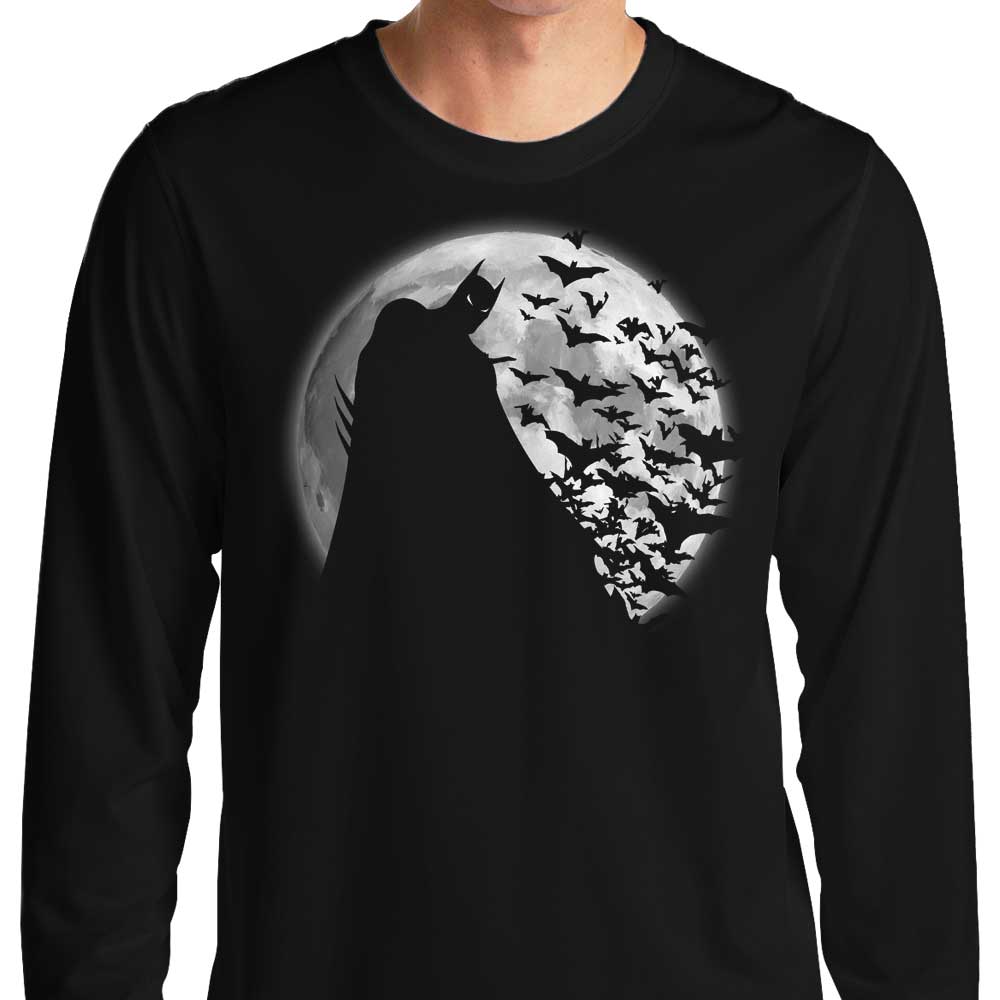 Bats Under the Moon - Adult & Kids T-Shirts, Sweatshirts & Hoodies apparel design preview 1