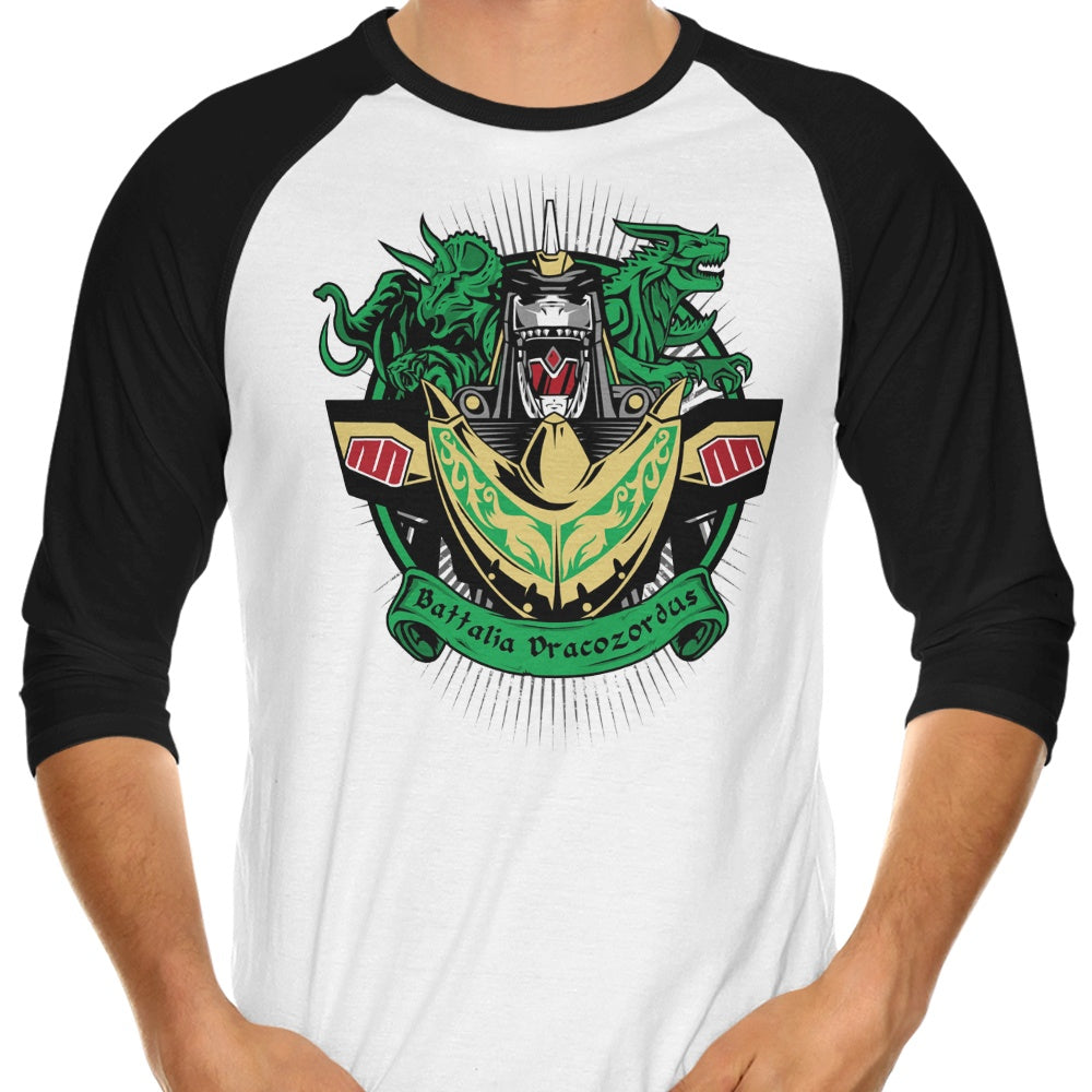 Battalia Dracozordus 3/4 Sleeve Raglan - Adult & Kids T-Shirts, Sweatshirts & Hoodies apparel design preview 1
