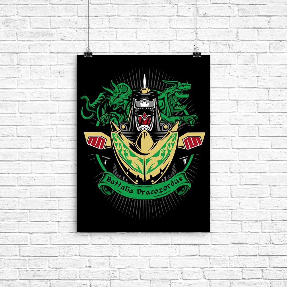 Battalia Dracozordus Poster - Adult & Kids T-Shirts, Sweatshirts & Hoodies apparel design preview 1