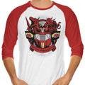 Battalia Megalozordus 3/4 Sleeve Raglan - Adult & Kids T-Shirts, Sweatshirts & Hoodies apparel design preview 1