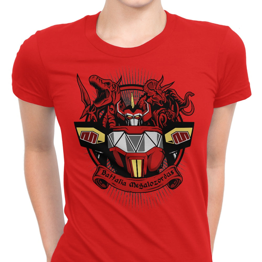 Battalia Megalozordus Women's Apparel - Adult & Kids T-Shirts, Sweatshirts & Hoodies apparel design preview 1
