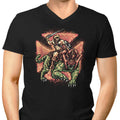Battle Companion Men's V-Neck - Adult & Kids T-Shirts, Sweatshirts & Hoodies apparel design preview 1