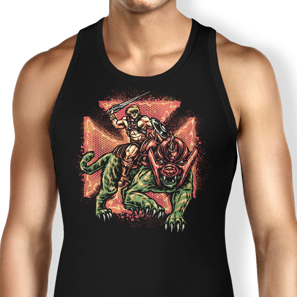 Battle Companion Tank Top - Adult & Kids T-Shirts, Sweatshirts & Hoodies apparel design preview 1