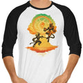 Battle of Destiny 3/4 Sleeve Raglan - Adult & Kids T-Shirts, Sweatshirts & Hoodies apparel design preview 1