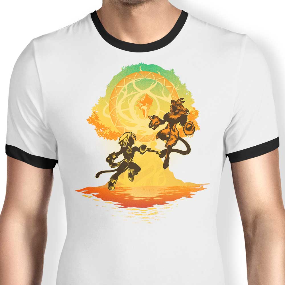 Battle of Destiny Ringer - Adult & Kids T-Shirts, Sweatshirts & Hoodies apparel design preview 1
