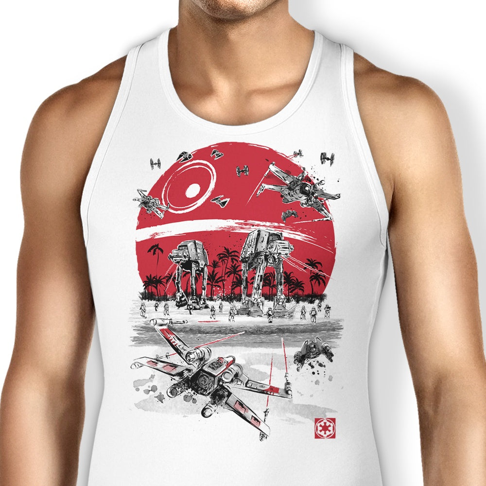 Battle on the Beach Tank Top - Adult & Kids T-Shirts, Sweatshirts & Hoodies apparel design preview 1
