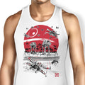 Battle on the Beach Tank Top - Adult & Kids T-Shirts, Sweatshirts & Hoodies apparel design preview 1