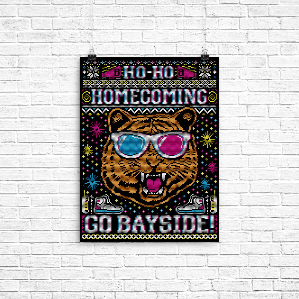 Bayside Sweater Poster - Adult & Kids T-Shirts, Sweatshirts & Hoodies apparel design preview 1