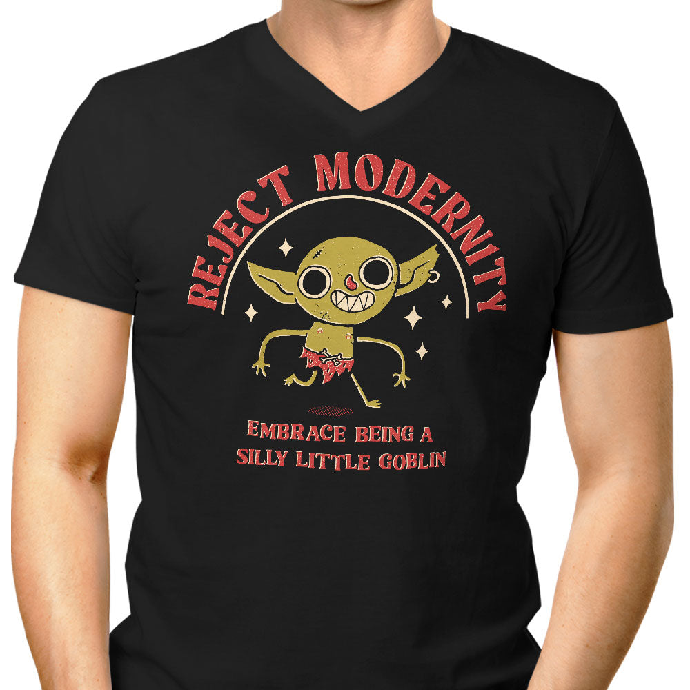 Be a Goblin Men's V-Neck - Adult & Kids T-Shirts, Sweatshirts & Hoodies apparel design preview 1