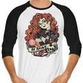Be Brave 3/4 Sleeve Raglan - Adult & Kids T-Shirts, Sweatshirts & Hoodies apparel design preview 1