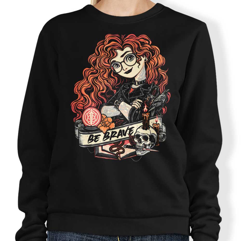 Be Brave - Adult & Kids T-Shirts, Sweatshirts & Hoodies apparel design preview 1