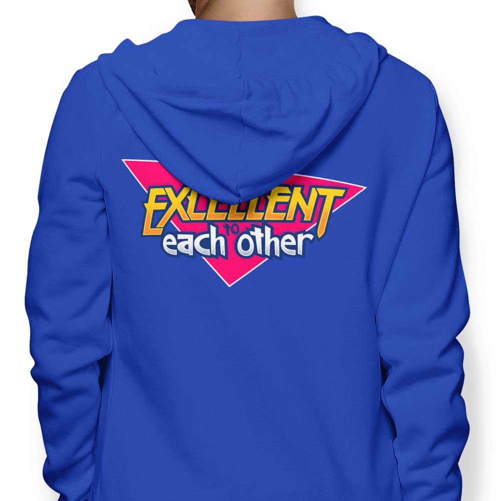 Be Excellent - Adult & Kids T-Shirts, Sweatshirts & Hoodies apparel design preview 1