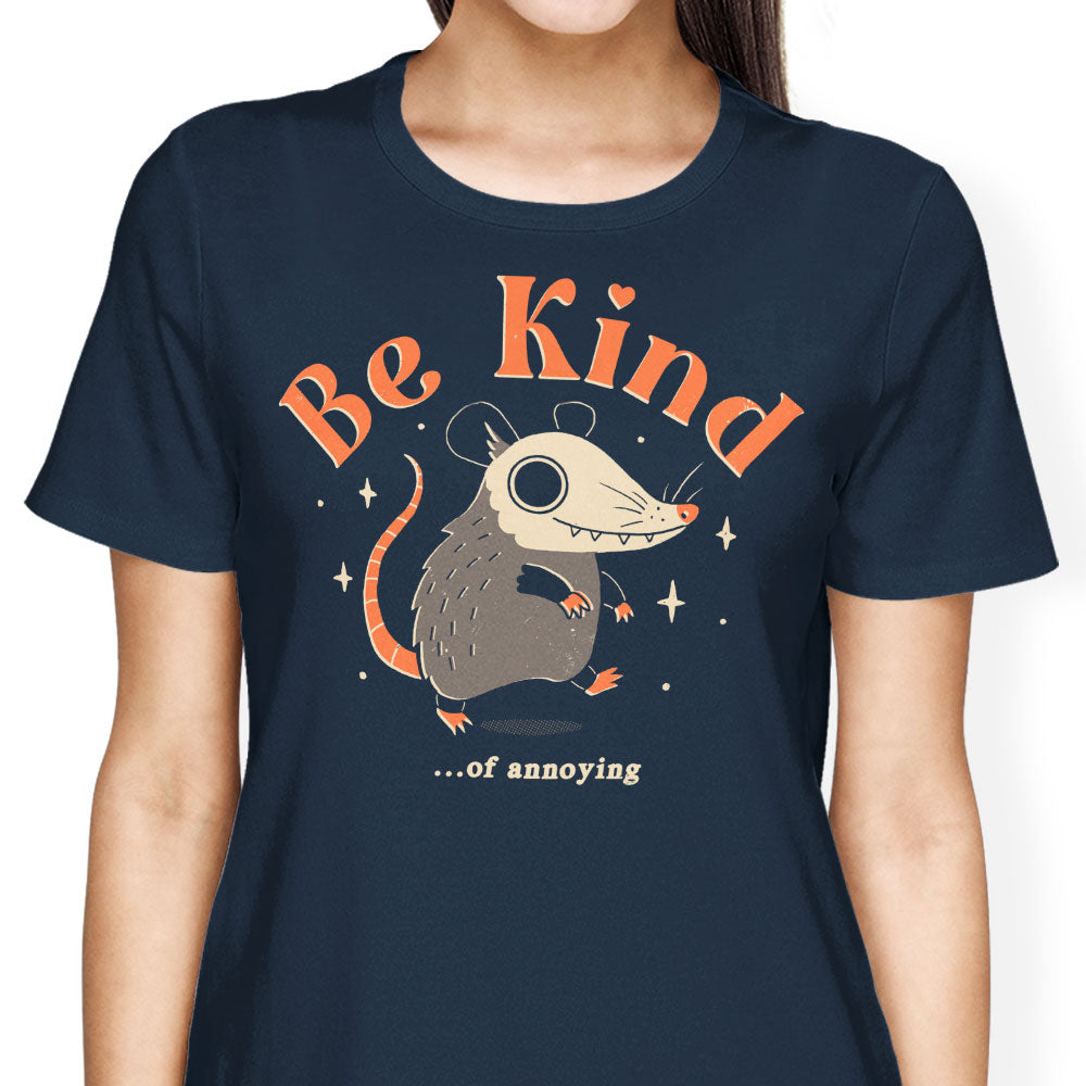 Be Kind of Annoying Women's Apparel - Adult & Kids T-Shirts, Sweatshirts & Hoodies apparel design preview 2