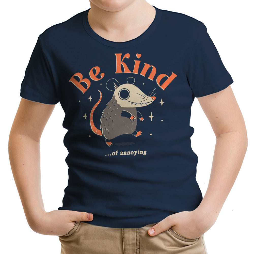 Be Kind of Annoying Youth Apparel - Adult & Kids T-Shirts, Sweatshirts & Hoodies apparel design preview 2