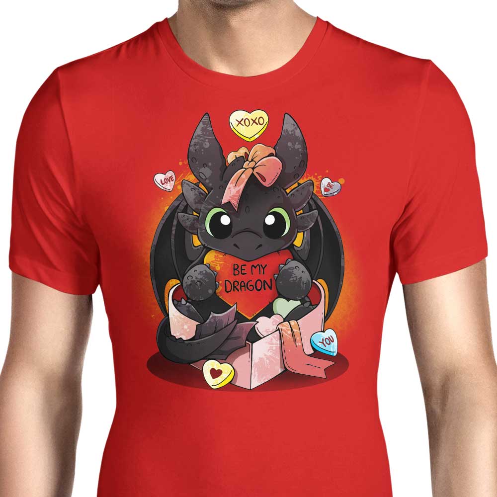 Be My Dragon Men's Apparel - Adult & Kids T-Shirts, Sweatshirts & Hoodies apparel design preview 1