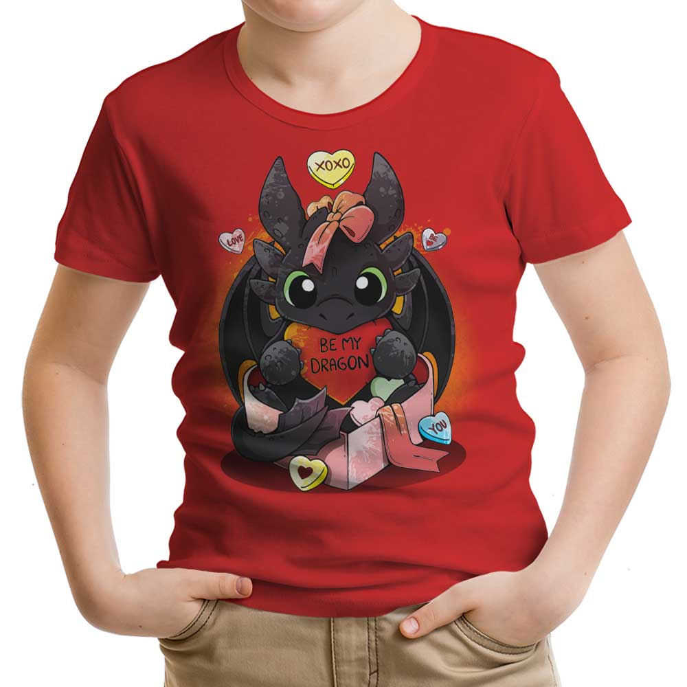 Be My Dragon Youth Apparel - Adult & Kids T-Shirts, Sweatshirts & Hoodies apparel design preview 1