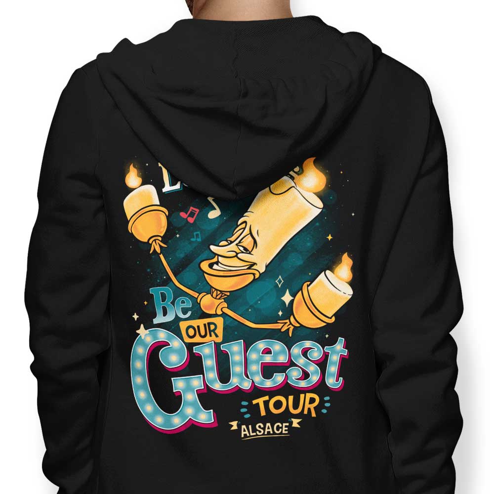 Be Our Guest Tour - Adult & Kids T-Shirts, Sweatshirts & Hoodies apparel design preview 1