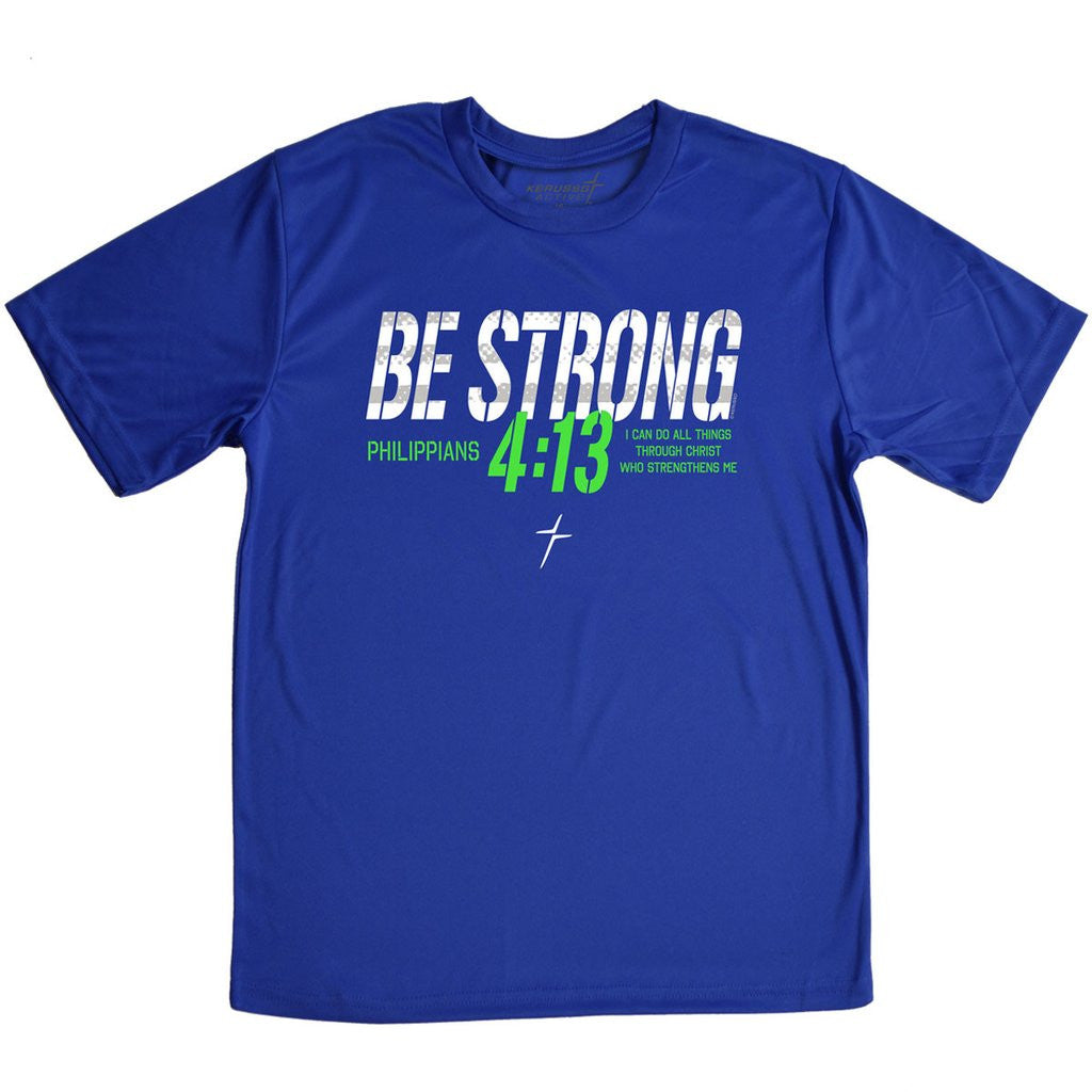 Kerusso Be Strong I Can Do All Things Through Christ - Adult & Kids T-Shirts, Sweatshirts & Hoodies apparel design preview 2