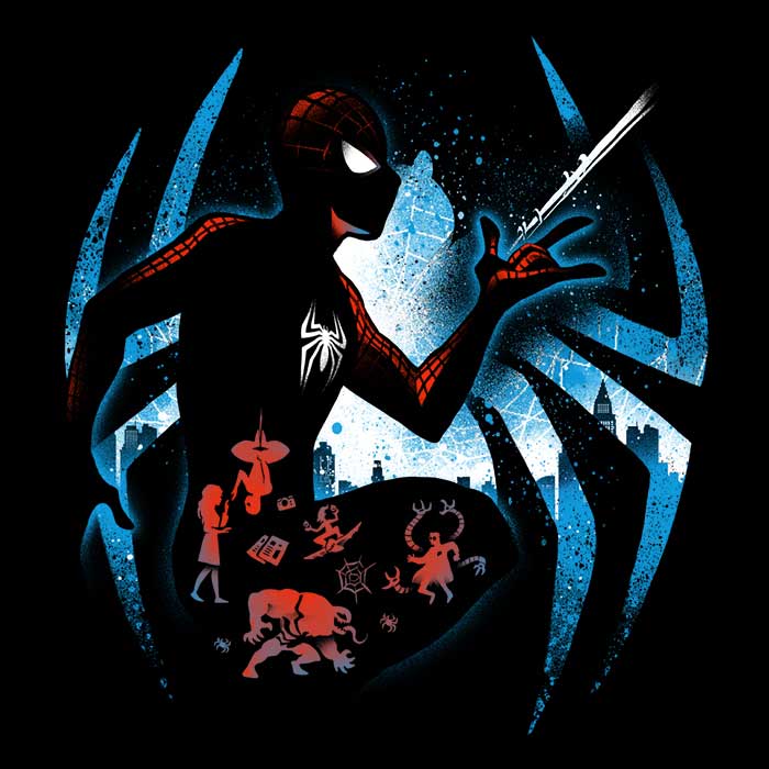 Be the Spider Women's Apparel - Adult & Kids T-Shirts, Sweatshirts & Hoodies apparel design preview 2