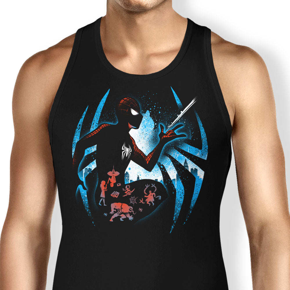 Be the Spider Tank Top - Adult & Kids T-Shirts, Sweatshirts & Hoodies apparel design preview 1