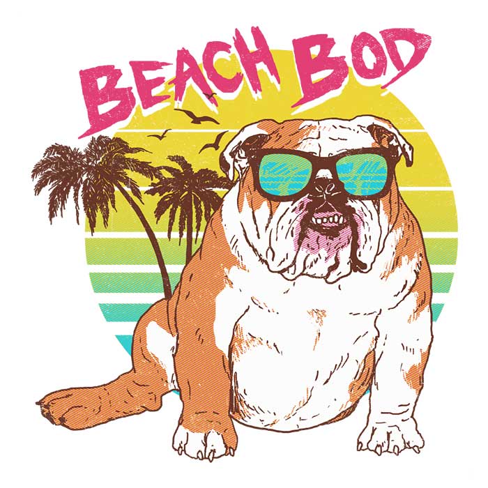 Beach Bod - Adult & Kids T-Shirts, Sweatshirts & Hoodies apparel design preview 2