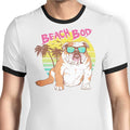 Beach Bod Ringer - Adult & Kids T-Shirts, Sweatshirts & Hoodies apparel design preview 1
