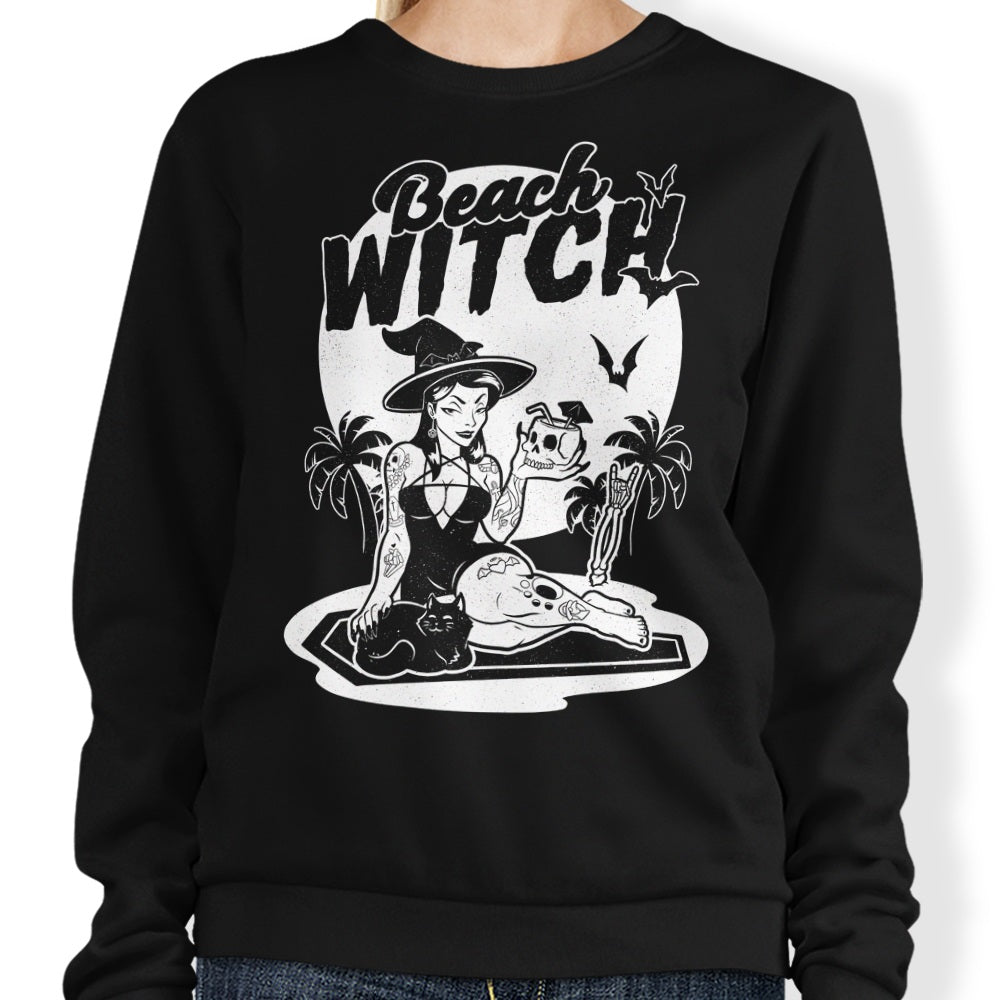 Beach Witch - Adult & Kids T-Shirts, Sweatshirts & Hoodies apparel design preview 1