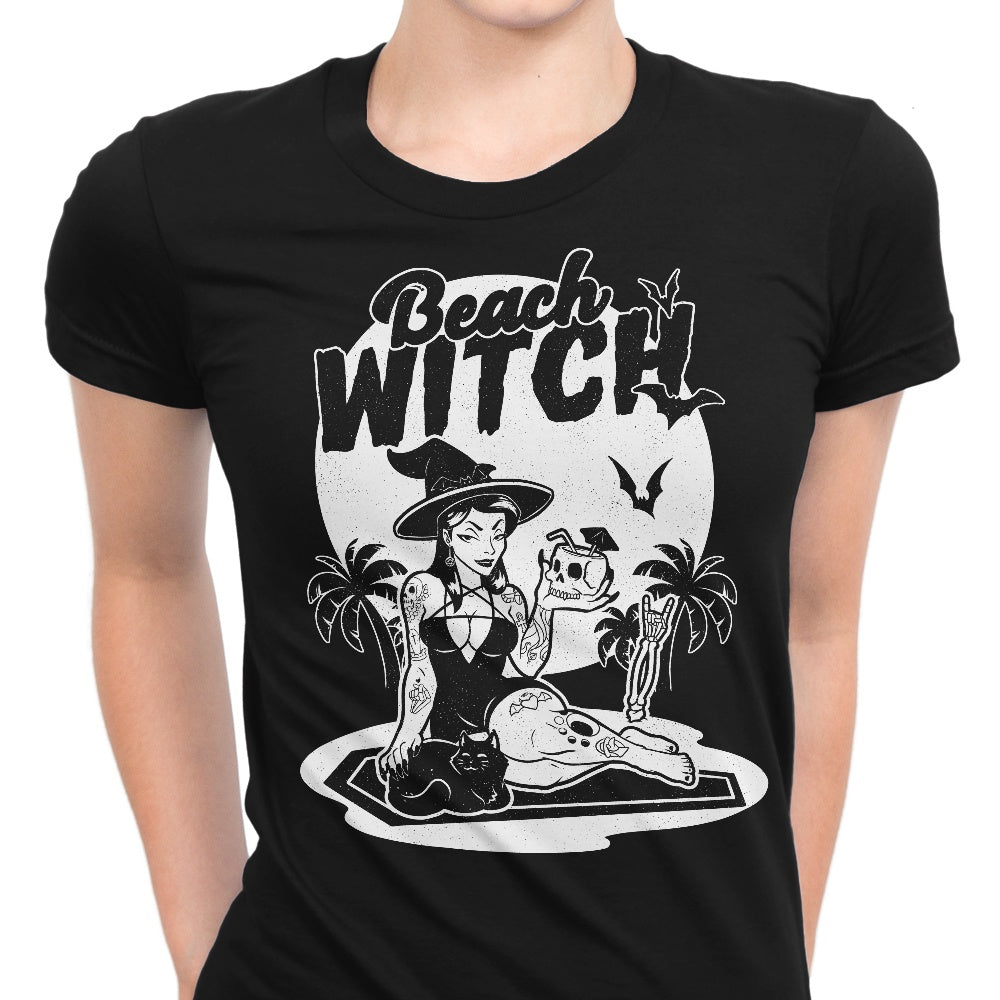 Beach Witch Women's Apparel - Adult & Kids T-Shirts, Sweatshirts & Hoodies apparel design preview 1