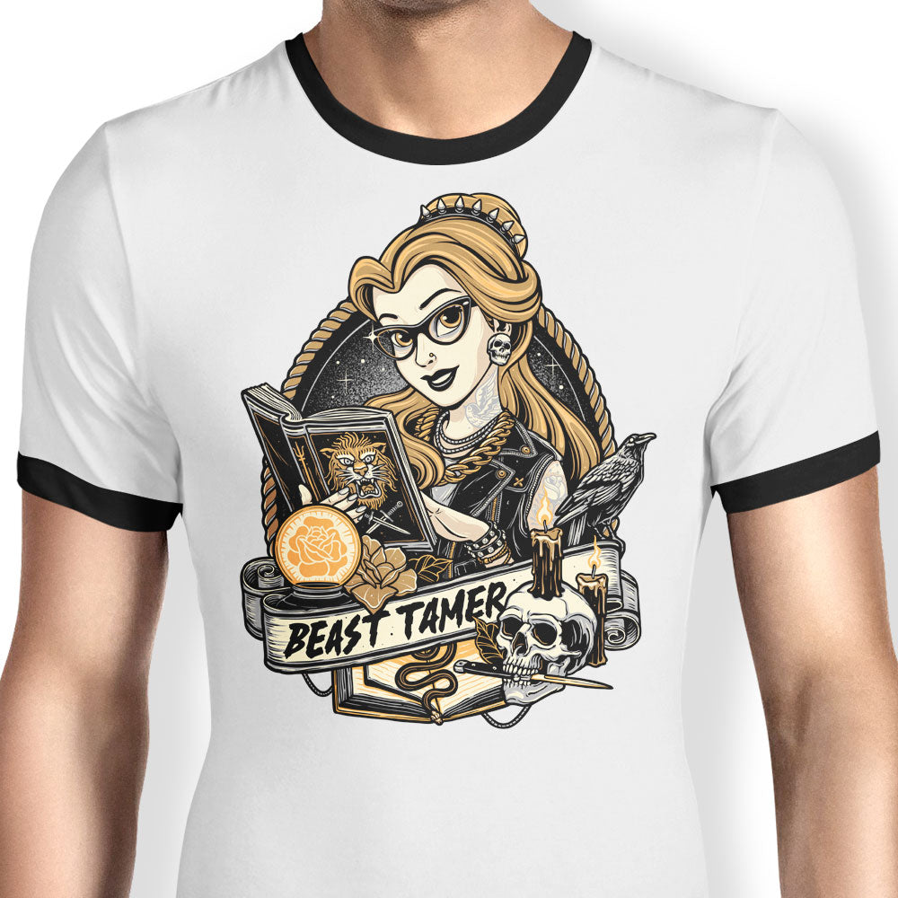 Beast Tamer Ringer - Adult & Kids T-Shirts, Sweatshirts & Hoodies apparel design preview 1
