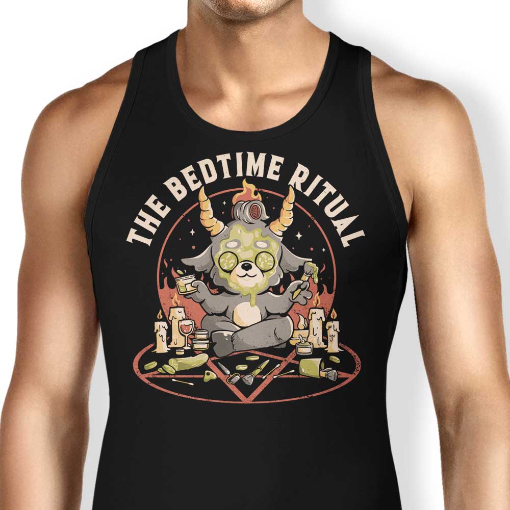 Bedtime Ritual Tank Top - Adult & Kids T-Shirts, Sweatshirts & Hoodies apparel design preview 1