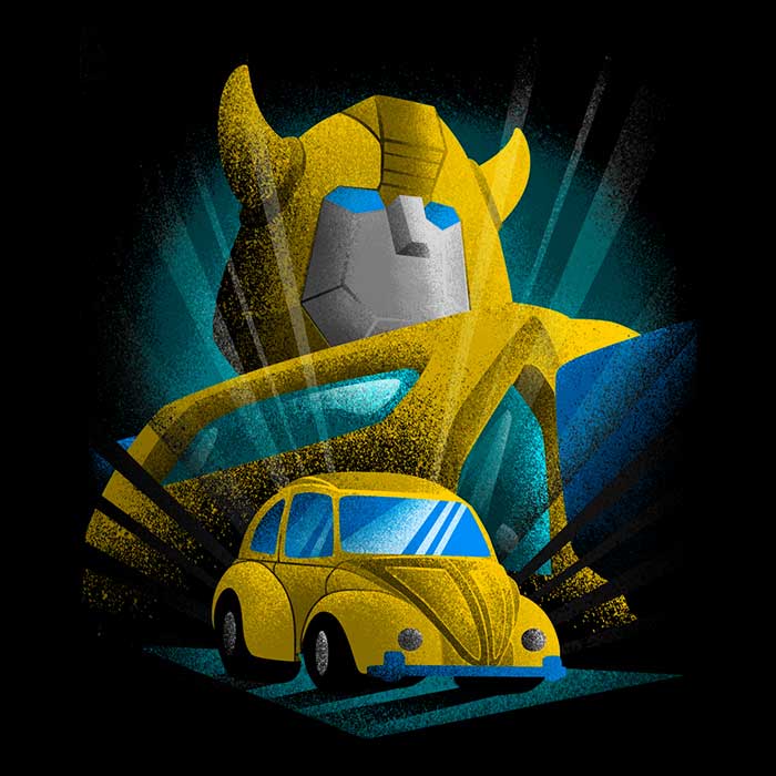 Bee Coasters - Adult & Kids T-Shirts, Sweatshirts & Hoodies apparel design preview 1