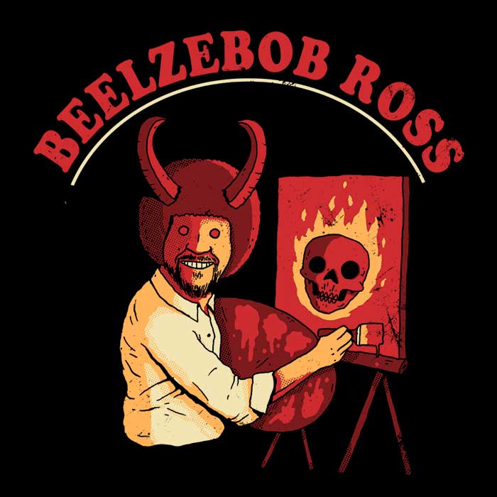 Beelzebob Ross Men's Apparel - Adult & Kids T-Shirts, Sweatshirts & Hoodies apparel design preview 2