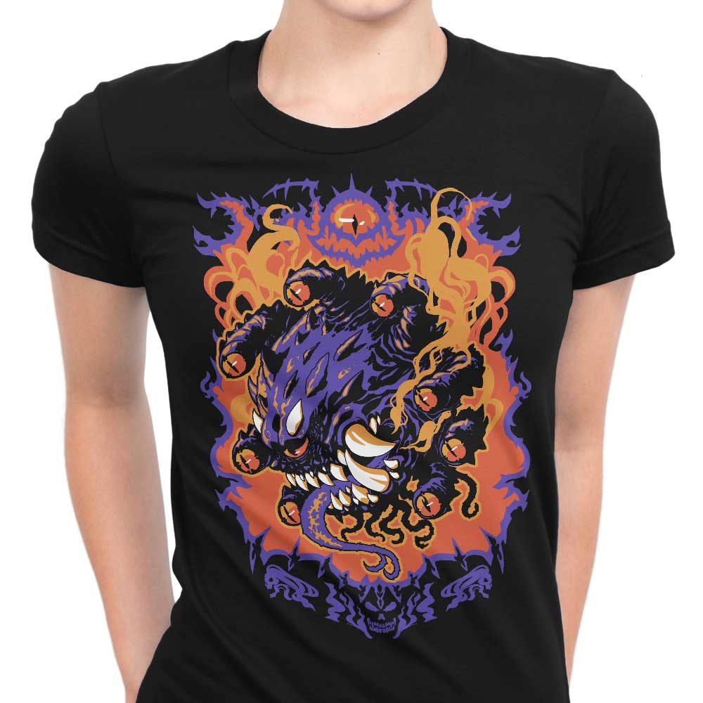Beholder Attack Women's Apparel - Adult & Kids T-Shirts, Sweatshirts & Hoodies apparel design preview 1