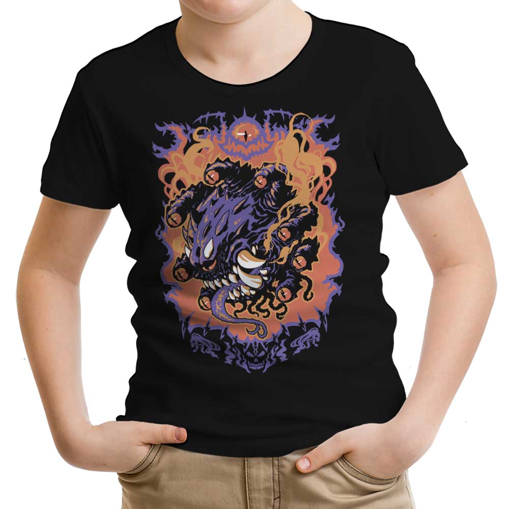 Beholder Attack Youth Apparel - Adult & Kids T-Shirts, Sweatshirts & Hoodies apparel design preview 1