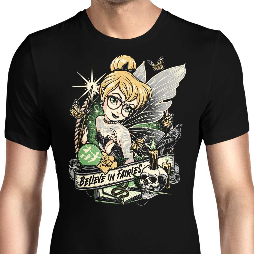 Believe in Fairies Men's Apparel - Adult & Kids T-Shirts, Sweatshirts & Hoodies apparel design preview 1