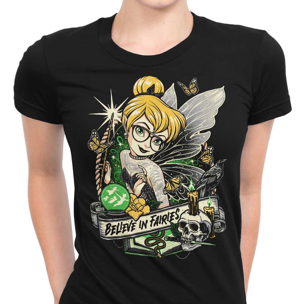 Believe in Fairies Women's Apparel - Adult & Kids T-Shirts, Sweatshirts & Hoodies apparel design preview 1