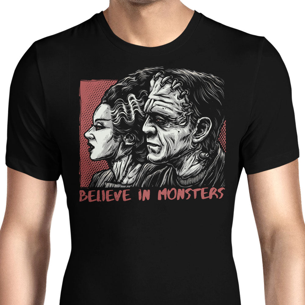 Believe in Monsters Men's Apparel - Adult & Kids T-Shirts, Sweatshirts & Hoodies apparel design preview 1