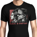 Believe in Monsters Men's Apparel - Adult & Kids T-Shirts, Sweatshirts & Hoodies apparel design preview 1