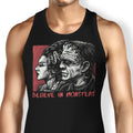 Believe in Monsters Tank Top - Adult & Kids T-Shirts, Sweatshirts & Hoodies apparel design preview 1